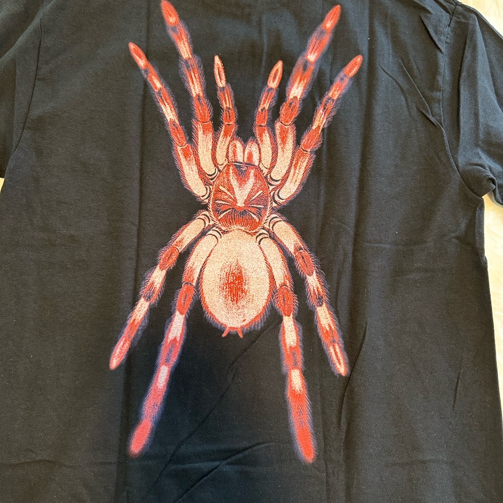 Black and Red Graphic Tee